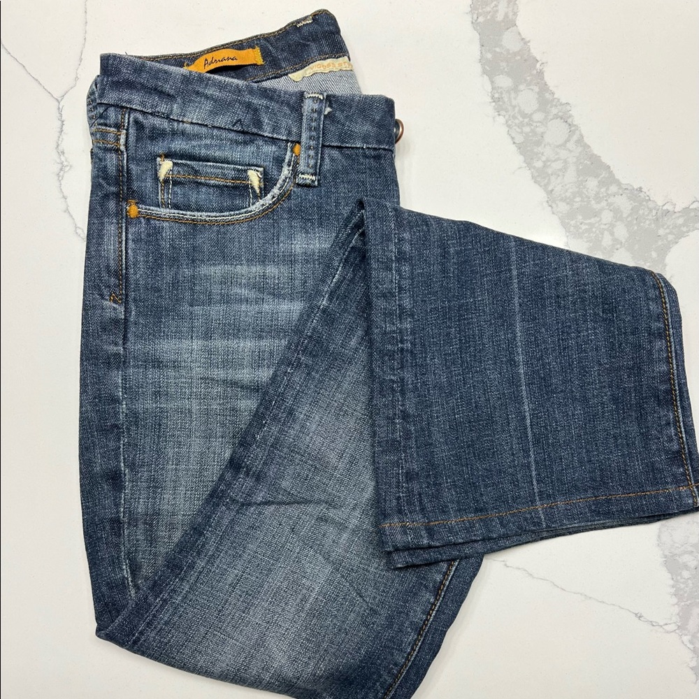 Vigoss Blue Studio Adriana Stretch Flare Leg Jeans Size 25